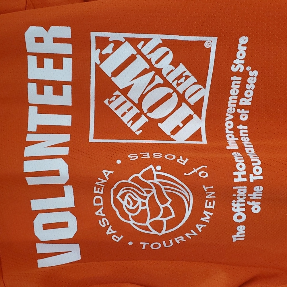 RARE Rose Bowl Football Jersey Pasadena Tournament of Roses Volunteer Large